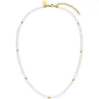 Purelei Ketting 'Finesse' goud / parelwit