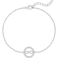 Rafaela Donata Armband zilver / transparant