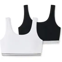Schiesser BH zwart / wit