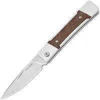 Kizer Cutlery Little Grand V2670A1 Satin Nitro-V, Aluminium Mkuruti Wood, zakmes, Jonathan Styles design