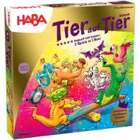 Haba Spel ' Tier auf Tier Deluxe ' gemengde kleuren