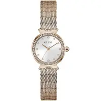 GUESS Analoog horloge 'MERMAID' rose-goud