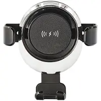 Ingenious Gifting Gadgets - 5W Draadloos Ladende Auto Telefoonhouder - 360° Draaiende Airco Clip