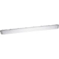 Osram vochtbestendige lamp SUBMARINE 156 cm 2 x 19 W G13-LED IP65, alu / grijs / zink, Kunststof
