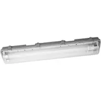 Osram HOMELIGHTING Submarine 2 x 7W 4000K LED-lamp voor vochtige ruimte LED-buis G13 14.00 W Koudwit Grijs