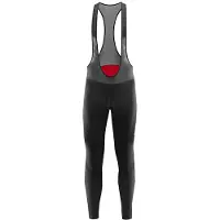Löffler - Bike Bib Tights Airblocc Gel - Fietsbroek 48, grijs/zwart
