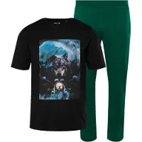 Men Plus Pyjama lang gemengde kleuren