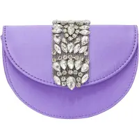 Faina Clutch lila / zilver