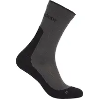 Icebreaker Merino Hike+ Light Crew Wandelsokken Dames (Maat - M, Kleur - Obsidian/Black)
