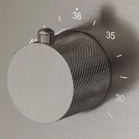 Saniclear Exclusive Curved temperatuurknop voor inbouw thermostaatkranen (SK21879 en SK79842)