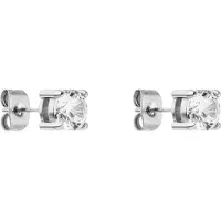 Purelei Oorbellen 'Pristine' zilver / transparant
