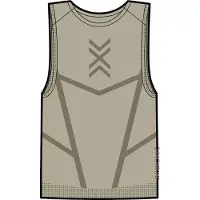 X-Bionic Xceed Run Tanktop Heren Sand/Dark Sand - S