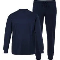 Men Plus Pyjama lang navy