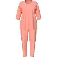 Ulla Popken Pyjama abrikoos