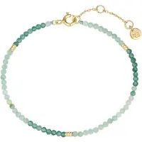 Glanzstücke Armband goudgeel / groen / lichtgroen