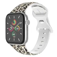 IMoshion Siliconen⁺ bandje voor de Apple Watch | 38/40/41/42 mm - Leopard