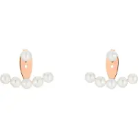 Heidemann Oorbellen rose-goud / wit