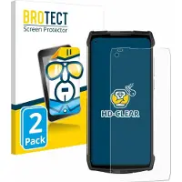 BROTECT - Screenprotector voor Ulefone Power Armor 13 - Folie Beschermfolie transparant 2 Stuks