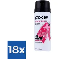 Axe Anarchy For Her Vrouwen Spuitbus deodorant 150 ml 3 stuk(s) - Voordeelverpakking 18 stuks