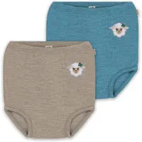 Normani Onderbroek 'Tokoroa' beige / blauw / gemengde kleuren