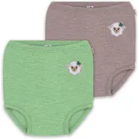 Normani Onderbroek 'Tokoroa' taupe / kiwi