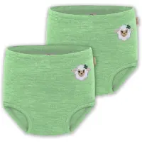 Normani Onderbroek 'Tokoroa' beige / groen / wit