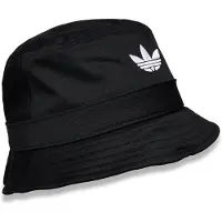 Adidas Hoed 'Adicolor Trefoil' zwart / wit