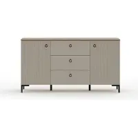 Ebuy24 Lucrezia dressoir 2 deuren, 3 lades kashmir.