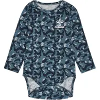 Hummel Romper l/s - hmlJansen - Parijse Nacht - - 56 - Rompers Lange Mouw