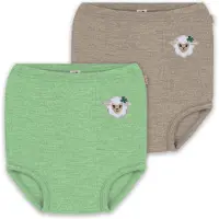 Normani Onderbroek 'Tokoroa' beige / groen / gemengde kleuren