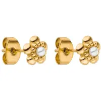 Purelei Oorbellen 'Shiny Bloom' goud