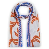 Codello Sjaal blauw / pink / rood / wit