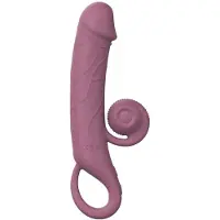 EasyToys Online Only Online Only - Double Lust Realistische Snail Vibrator - Paars