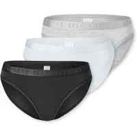 Elle Slip grijs gemêleerd / zwart / wit