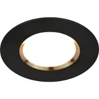 Nordlux Smart Dorado - inbouwspot - slimme verlichting - Ø 85 mm, Ø 72 mm inbouwmaat - 4,7W LED incl. - IP65 - zwart