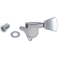 G-Gotoh SG-301 mechaniek BK 3L 3R 04 Button zwart - Stemmechaniek voor gitaar
