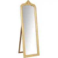J-Line spiegel Emi - hout - goud