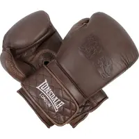 Lonsdale Vintage Spar Gloves Leather Boxing Gloves Bruin 12 oz