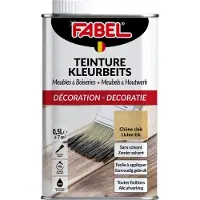 Fabel kleurbeits voor meubels en houtwerk - Lichte Eik 0,5L
