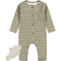 Dirkje - Noppies - Boxpak Light Faded Green - sokjes offwhite - Maat 44