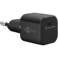 Goobay nano USB lader | USB-C PD | GaN | 20W | zwart