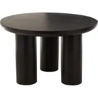 J-Line Dinning table trio mango wood black