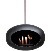 Le Feu SKY Haard Bio Ethanol 120 cm - Zwart/Steel