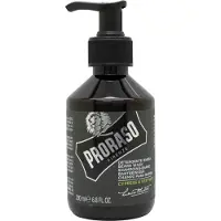 Proraso Beard Shampoo - - Cipres en Vetiver - 200ml - Voor Mannen - Zachte Reiniging