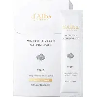 D'alba Waterfull Vegan Sleeping Pack Nachtcrème 48 ml