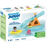 Playmobil Junior Aqua: Water Wip met Boot