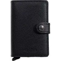Secrid Miniwallet Portemonnee black crisple