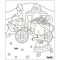 Deltas Little princess Sticker Fun - Aankleedpoppen / Little princess Sticker Fun - Poupées à habiller