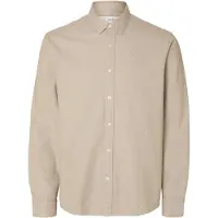 Selected Overhemd 'SLHNOAH' beige
