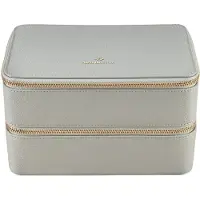 Windrose Sieraden-bewaring 'Aurora' goud / lichtgrijs